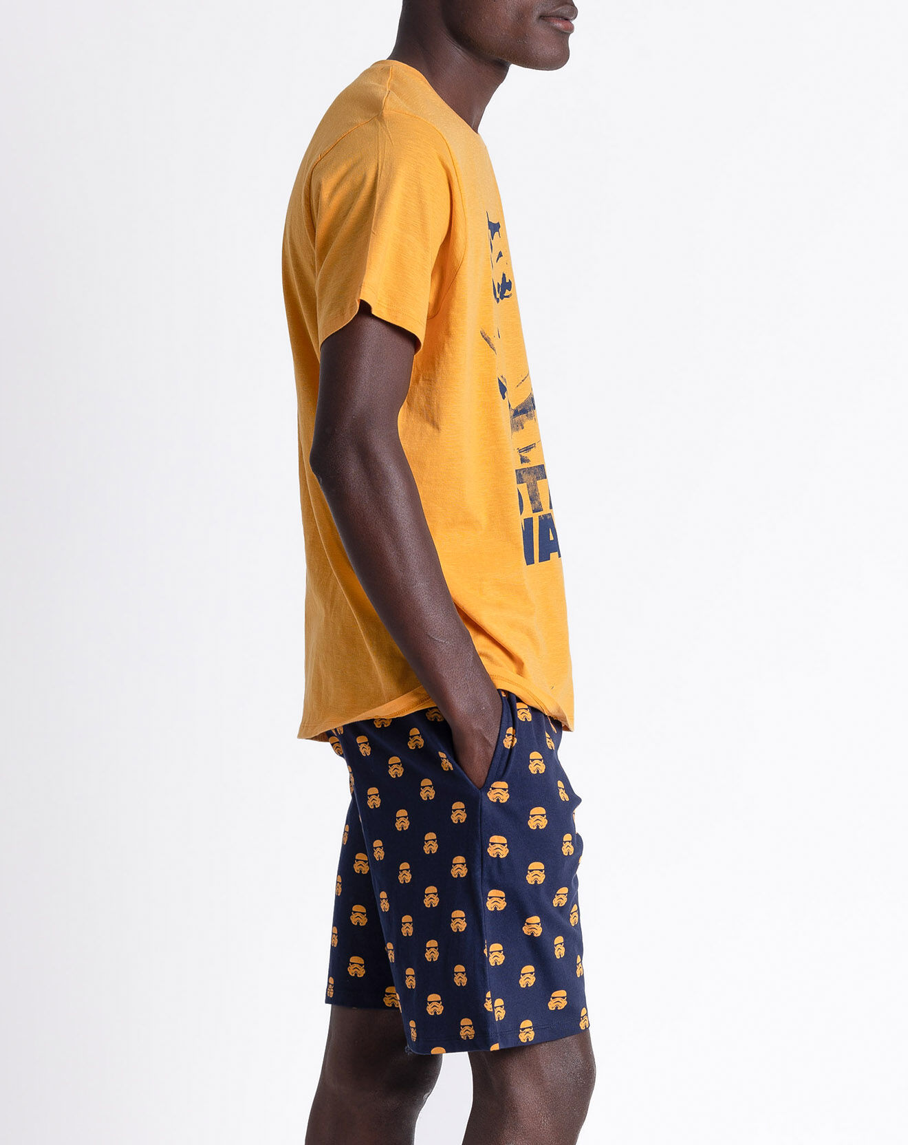 Star Wars Pyjama T-Shirt & Short moutarde