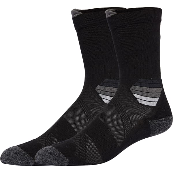 Chaussette compression ASICS FUJITRAIL RUN CREW SOCK PERF BLACK / GREY