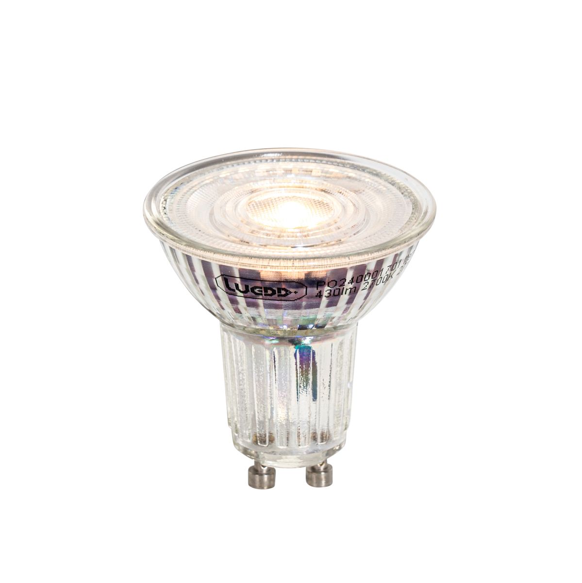 GU10 50mm dimbare LED lamp helder 4.9W 430 lm 2700K
