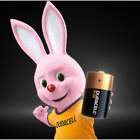 Duracell Plus D batterier 2-pak