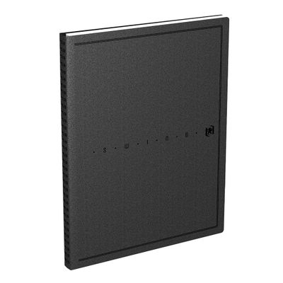 Agenda Swing - 1 semaine sur 2 pages - 21 x 29,7 cm - noir - Oxford