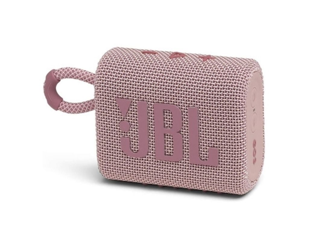 COLUNA PORTÁTIL JBL GO 3 PINK PINK