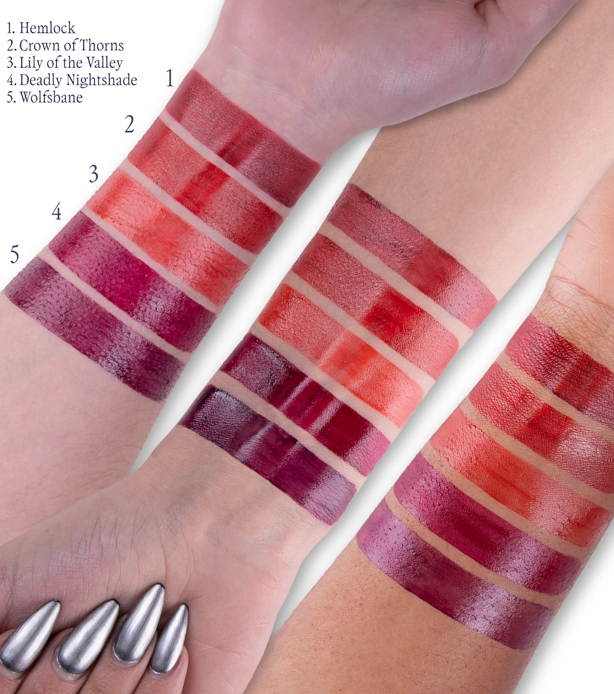 Lethal Cosmetics - Tinta Labial Infinity - Deadly Nightshade