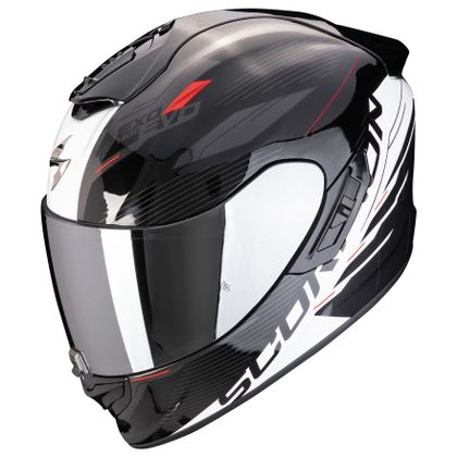 Casque Scorpion Exo EXO 1400 EVO II AIR - LUMA - Noir / Blanc