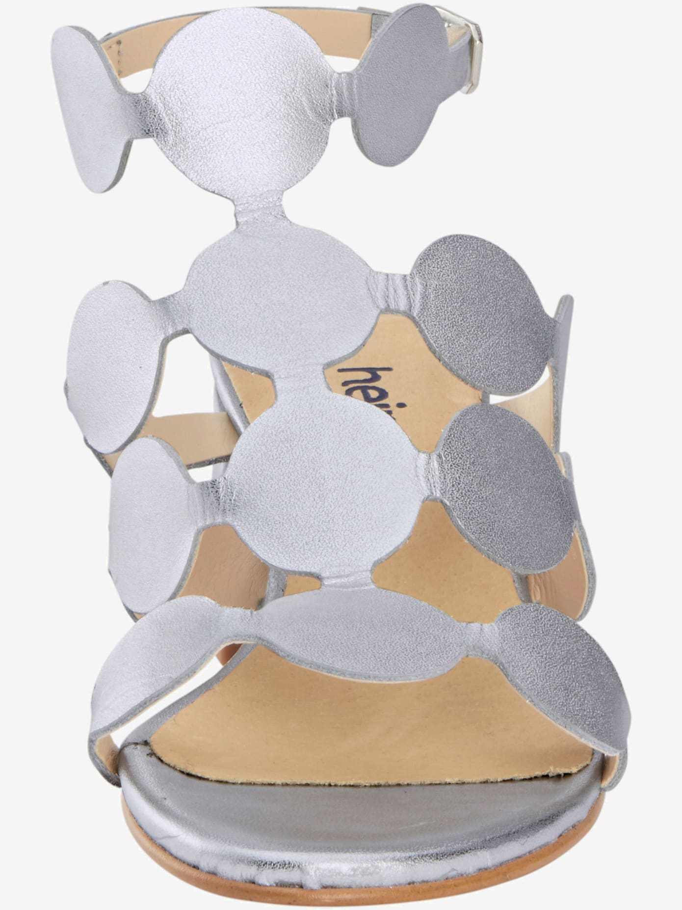 Sandales cuir de vache verni