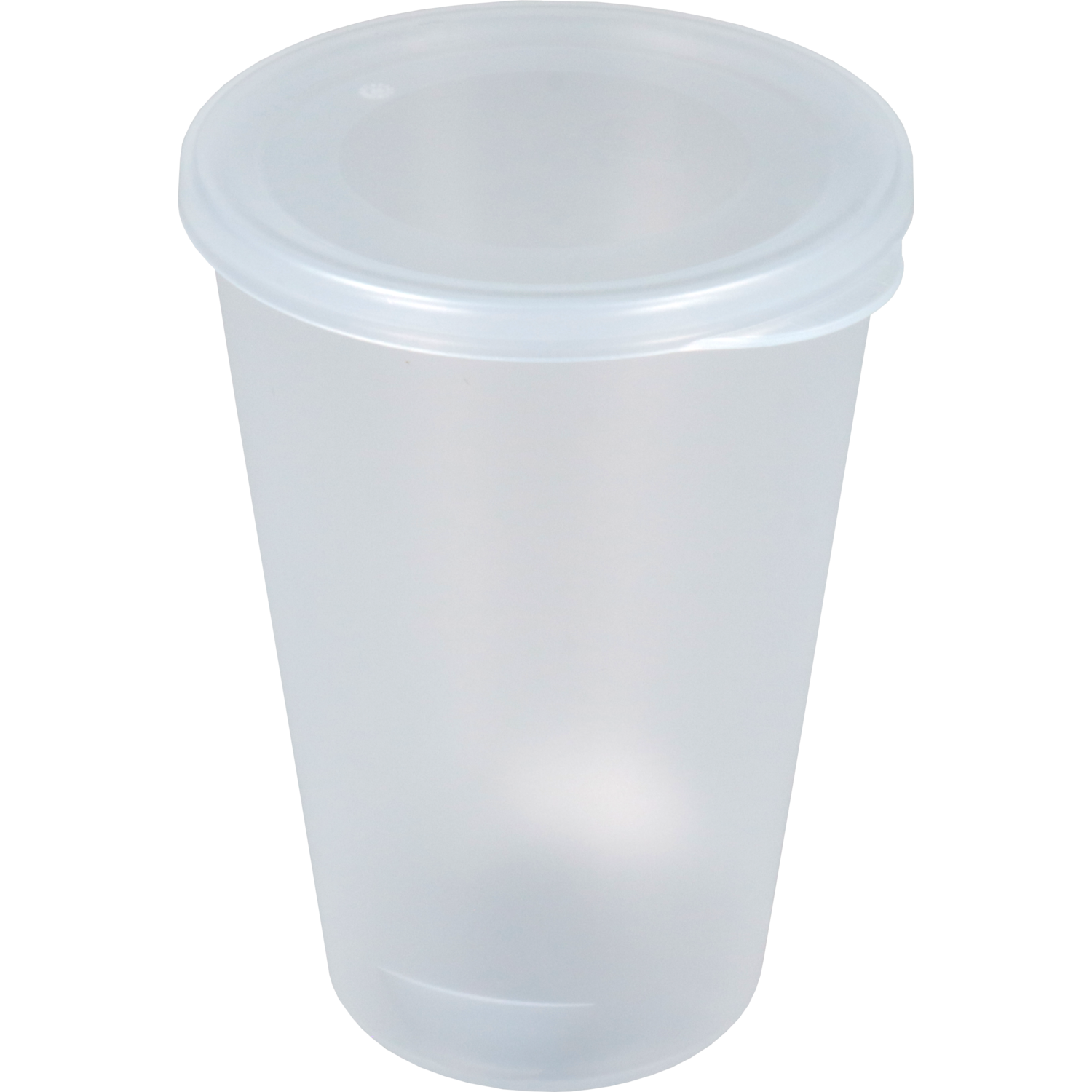 Circ Deksel, PP, rond, reusable, zonder gat, Ø90mm, transparant