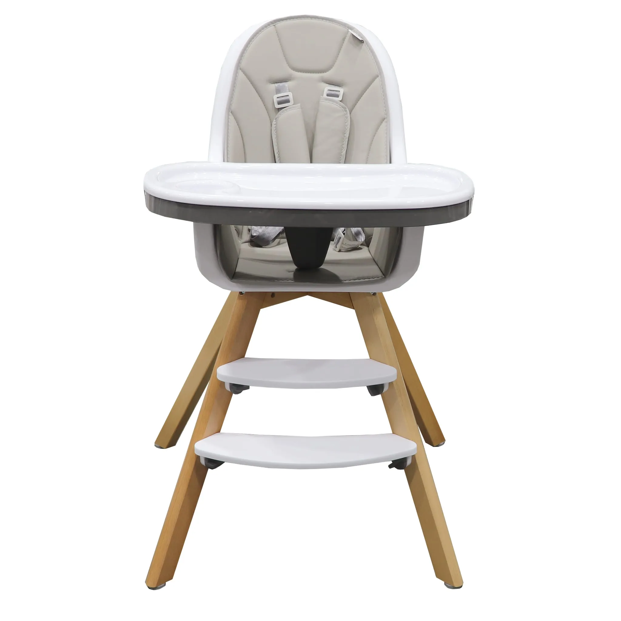 Bébé Confort Chaise Haute - Blanc  Naturel