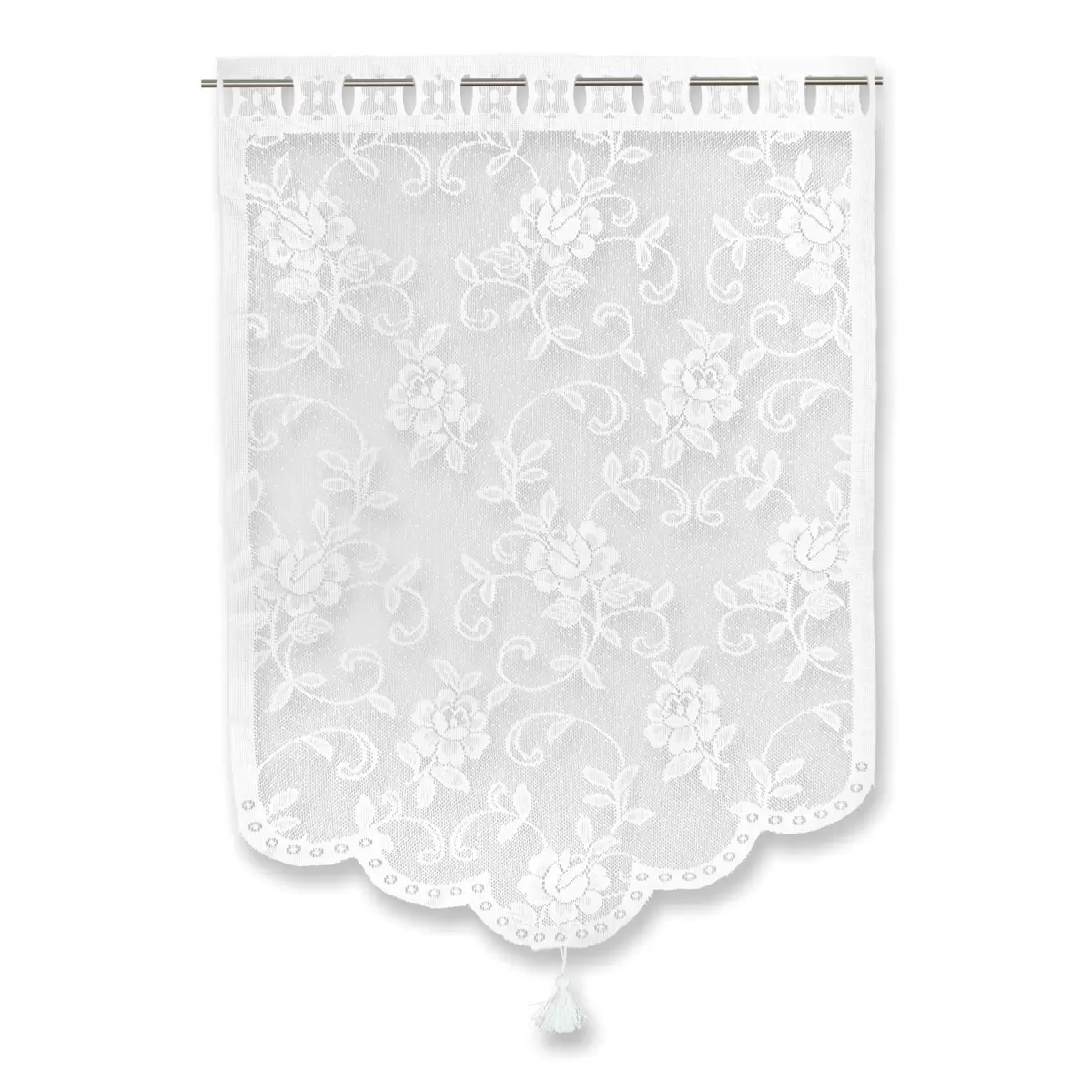 Kleingardine Lace weiss