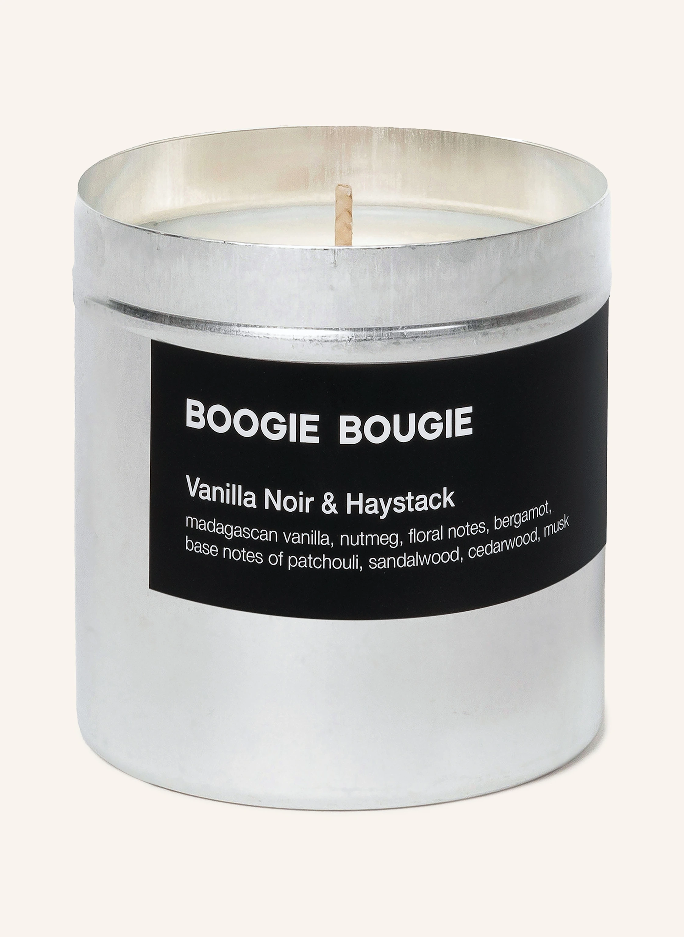 BOOGIE BOUGIE Duftkerze VANILLA NOIR & HAYSTACK
