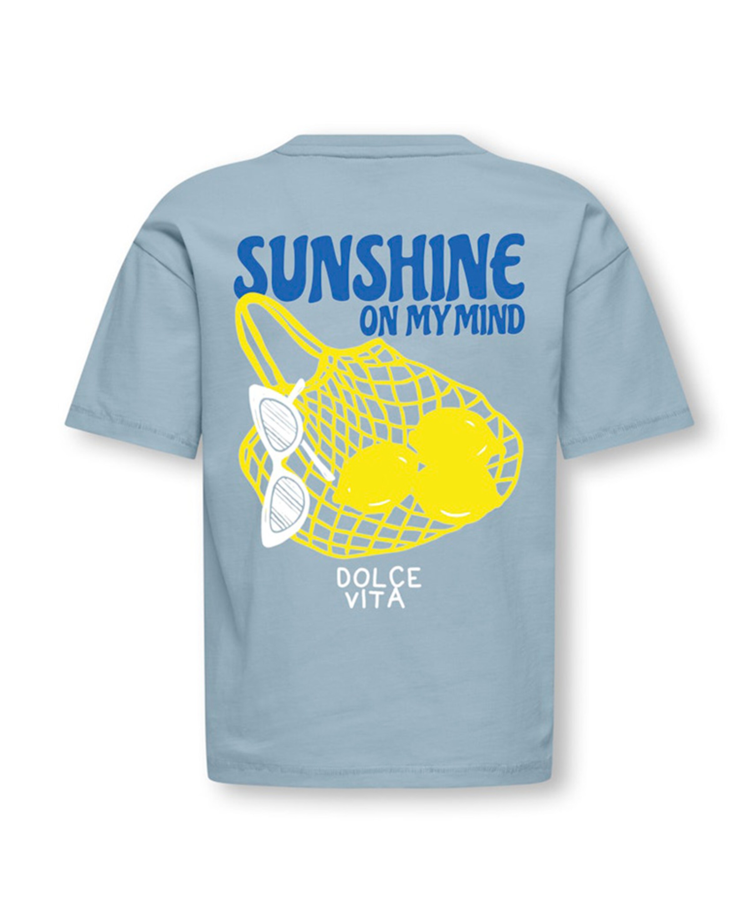 Only Meisjes T-shirt blauw