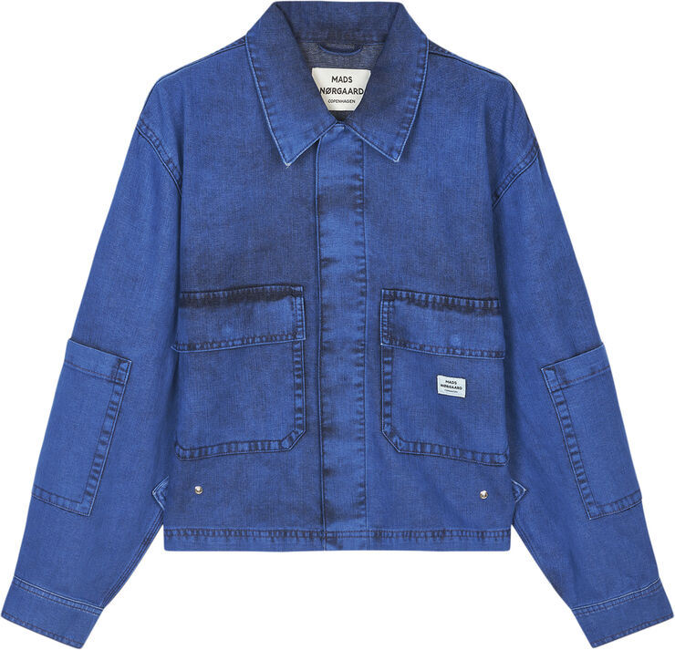 Mads Nørgaard - Copenhagen Soft Denim Soleil Jacket Blå