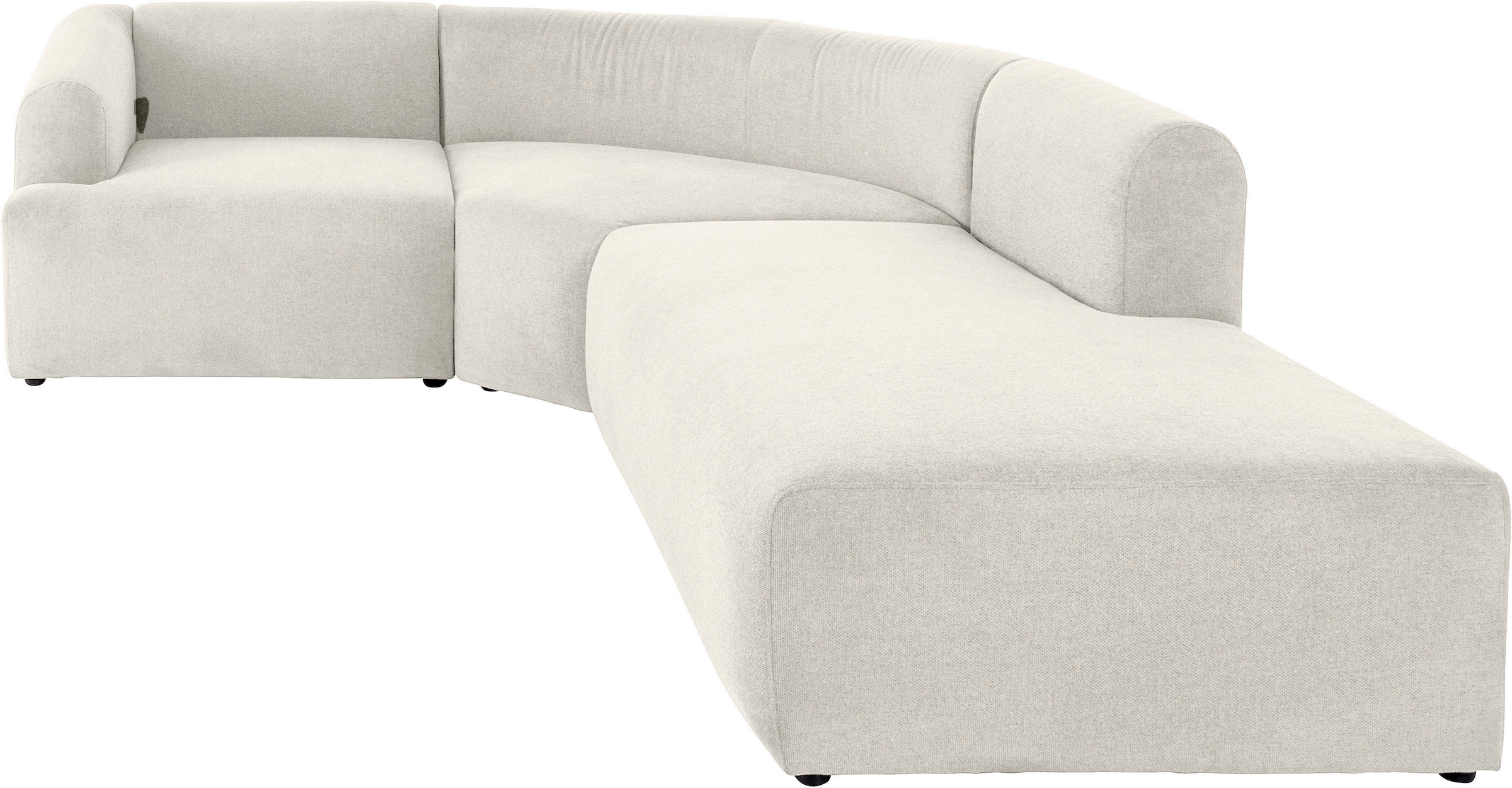 LeGer Home by Lena Gercke Ecksofa »LYZA L-Form links/rechts, Modularsofa, Masse B/T/H: 211/267/74 cm« als Modul oder separat verwendbar, für individuelle Zusammenstellung
