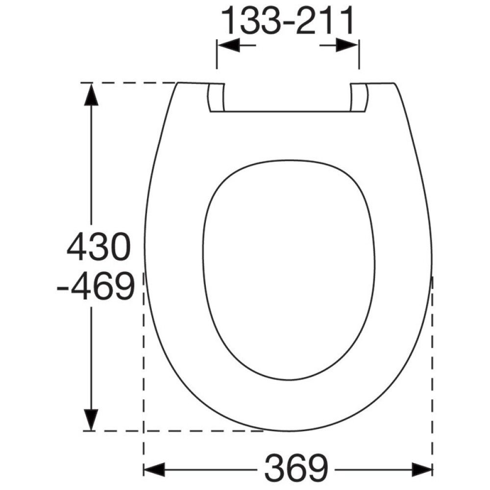 TOALETTSETE PRESALIT UNIVERSAL S706