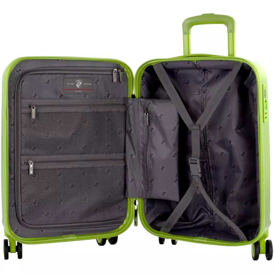 Heys Astro - 4-Rollen-Kabinentrolley S 53 cm green