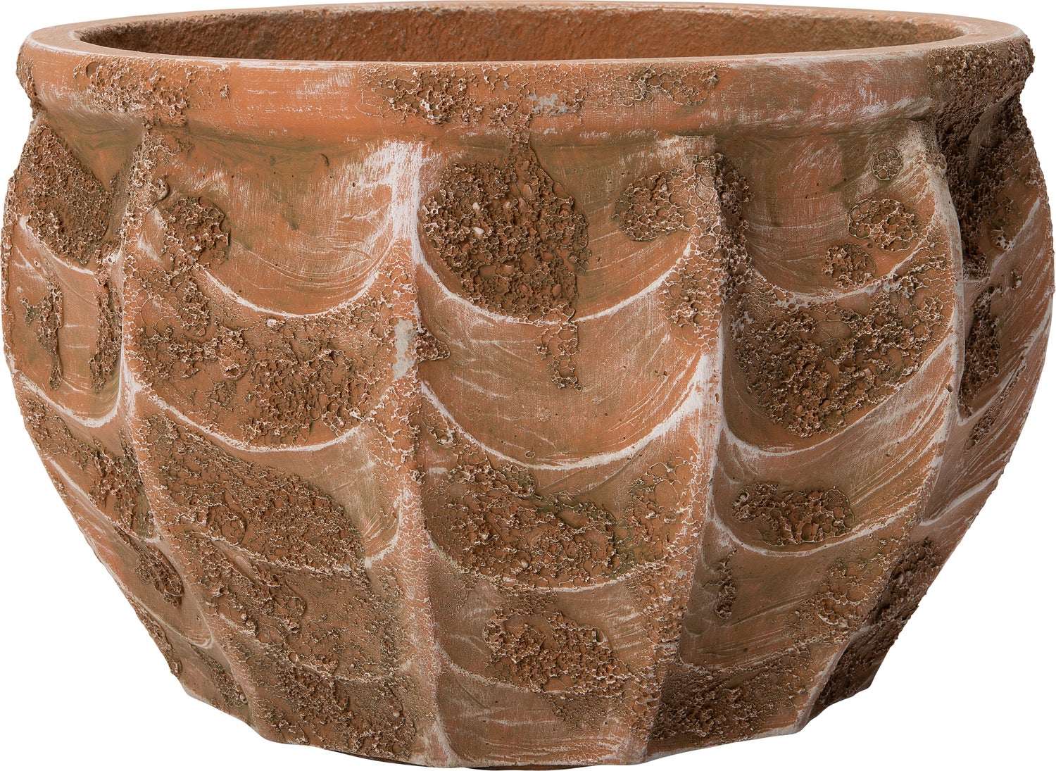 Intratuin bloempot Louis terracotta D 29 H 18 cm