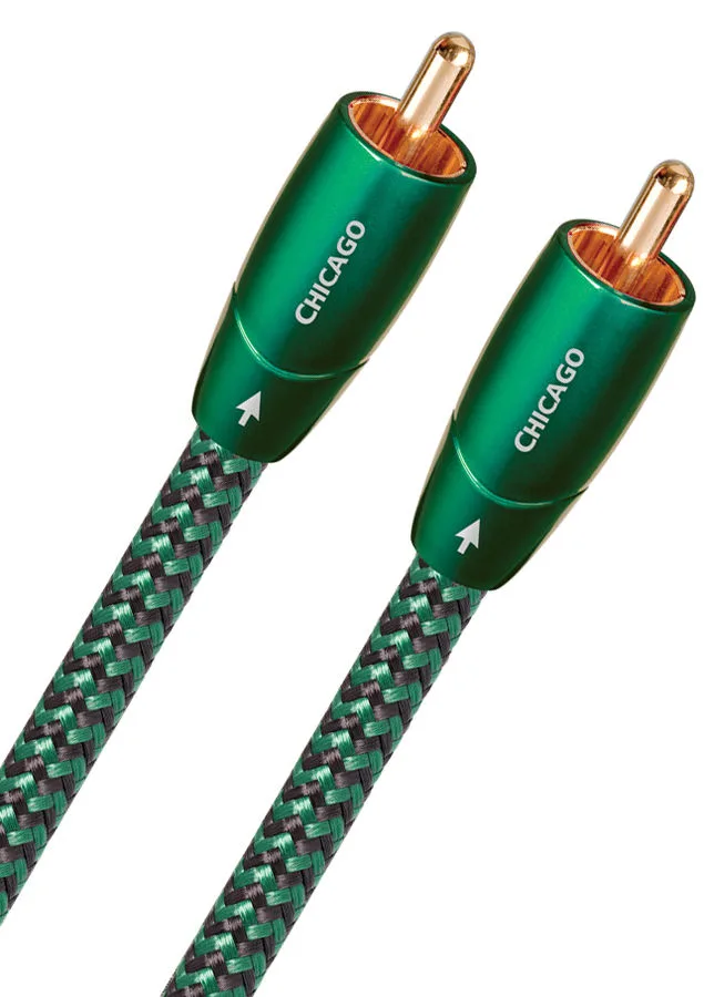 Audioquest Chicago RCA (2 x 1 m) Câbles RCA/Cinch stéréo