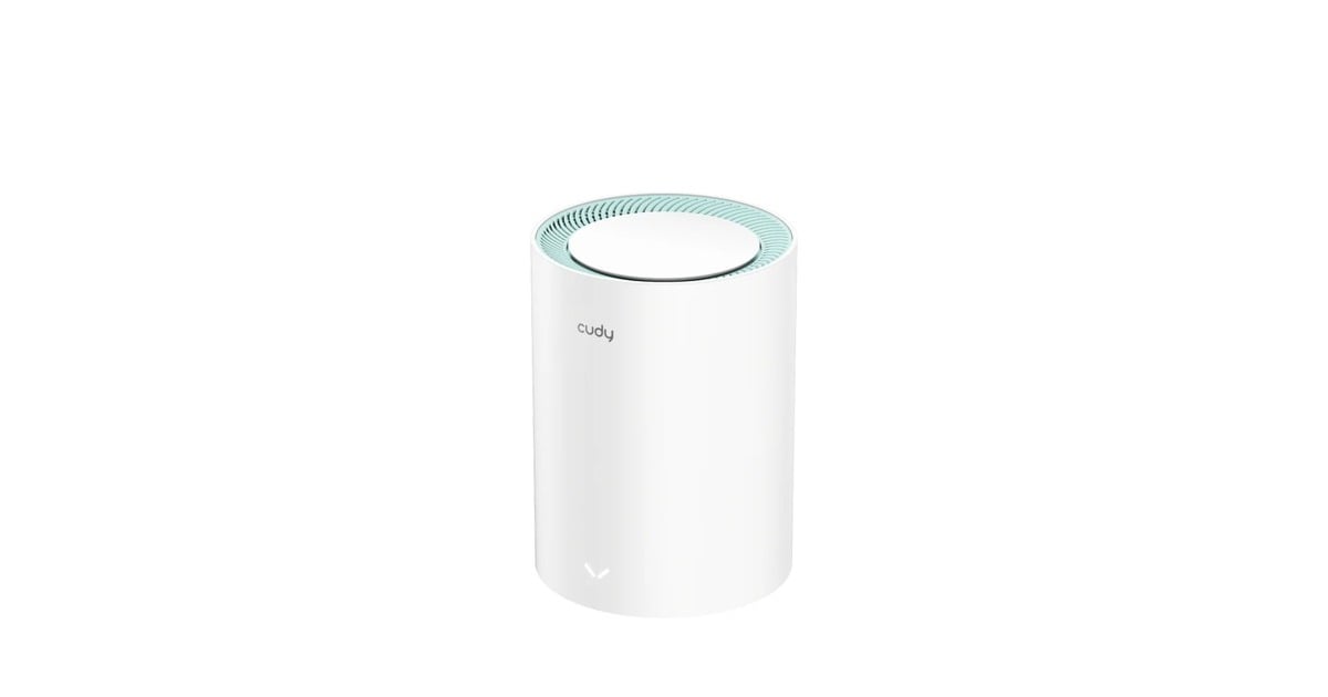 CudyAC1200 Gigabit Mesh Wi-Fi System (1-Pack) mesh router  (Wit)