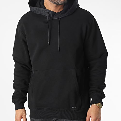 Sweat Capuche A Bandes Dlementine 50475337 Noir