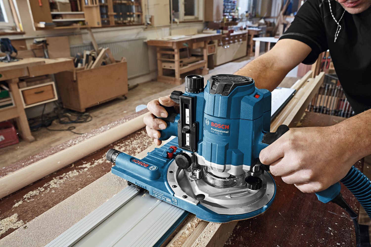Bosch Professional GOF 1250 CE Bovenfrees 1250W in L-BOXX - 0601626001