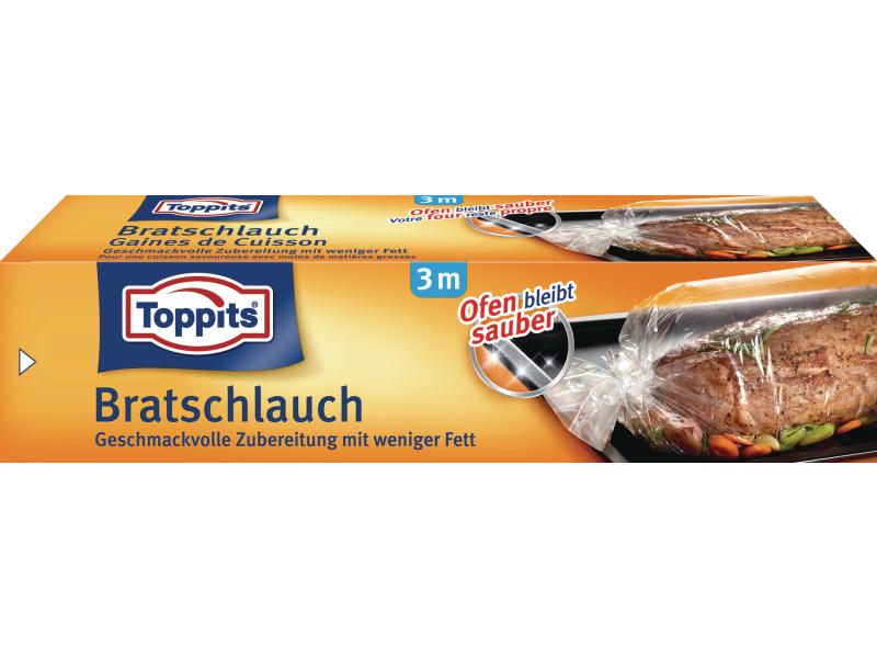 Toppits Bratschlauch 1 Stück Bratschlauch für fettarmes Dampfgaren