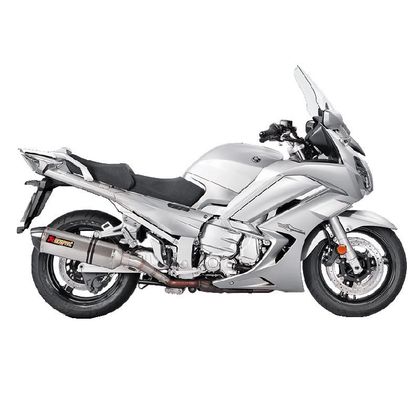 Silencieux Akrapovic Titane embout carbone