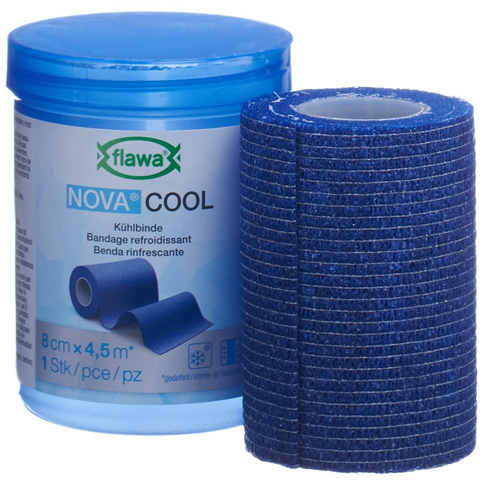 FLAWA Kühlbandage<br>1 Stück, Dose, 8cmx4.5m