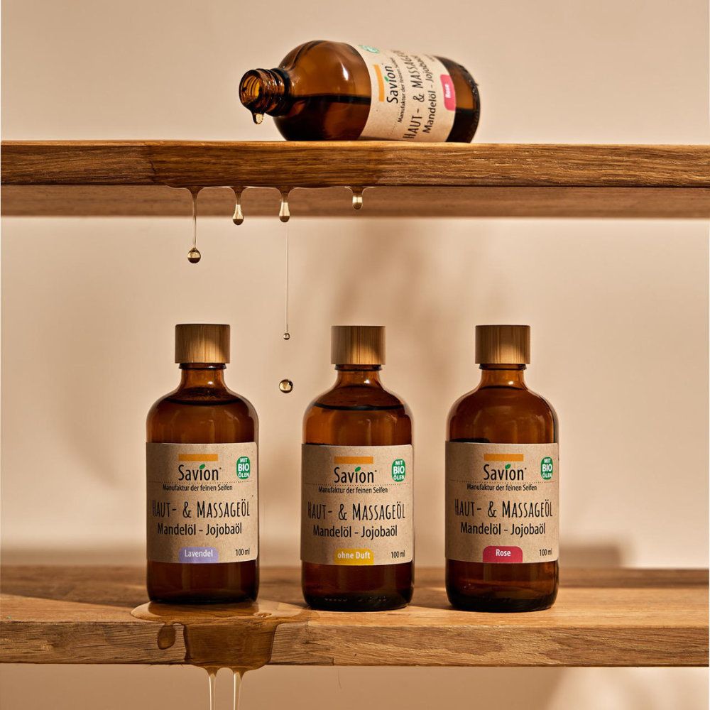 Savion Haut- & Massageöl Rose