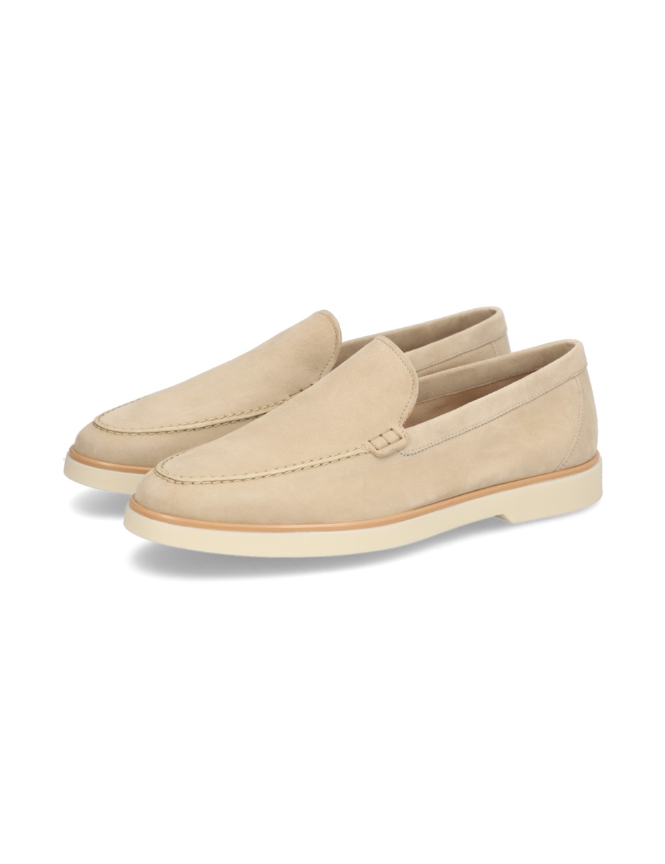 Veloursleder Slipper