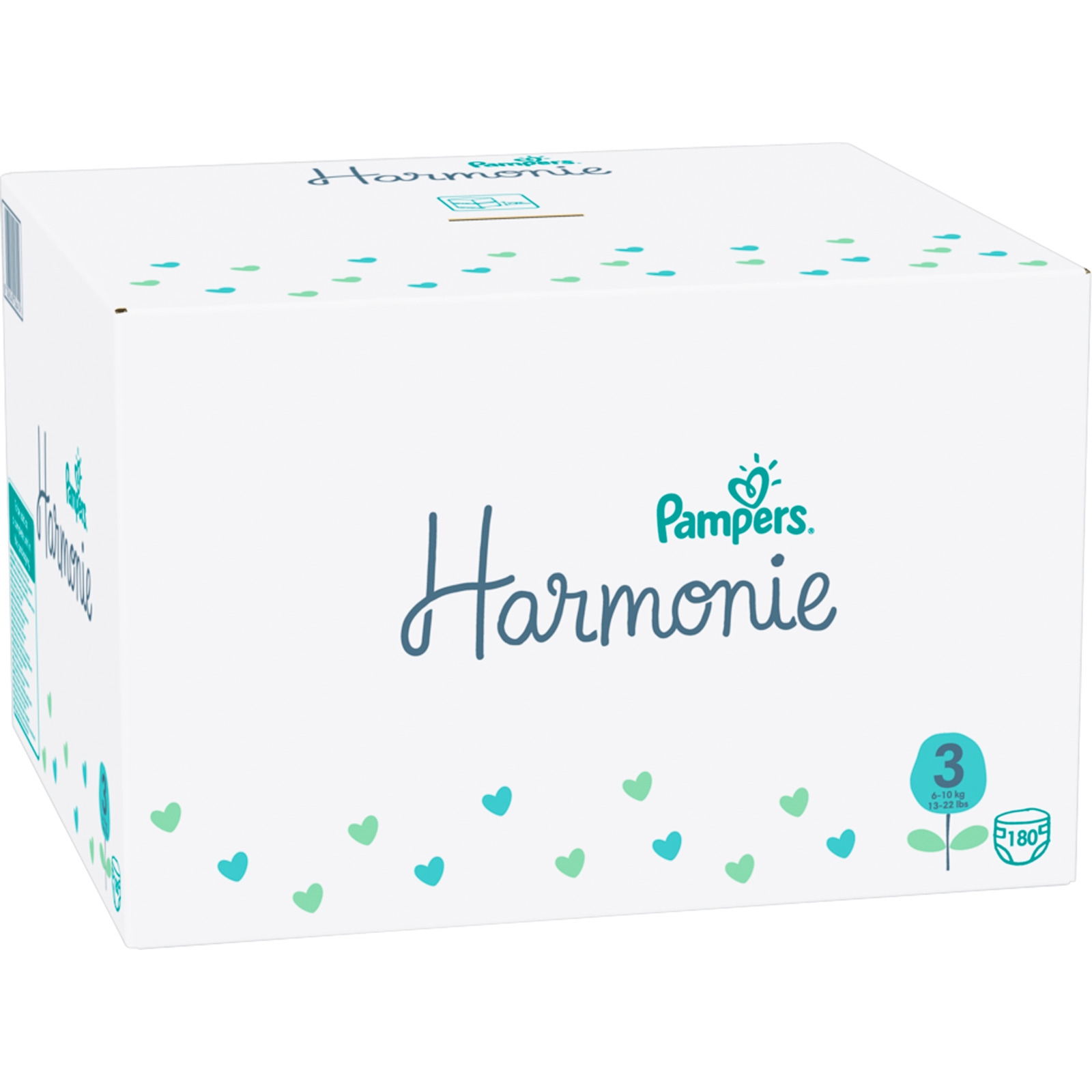 Pampers Harmonie Gr. 3, 6-10 kg, 180 Windeln