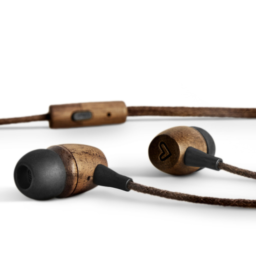 Sistema auricular de energia Eco Walnut Wood