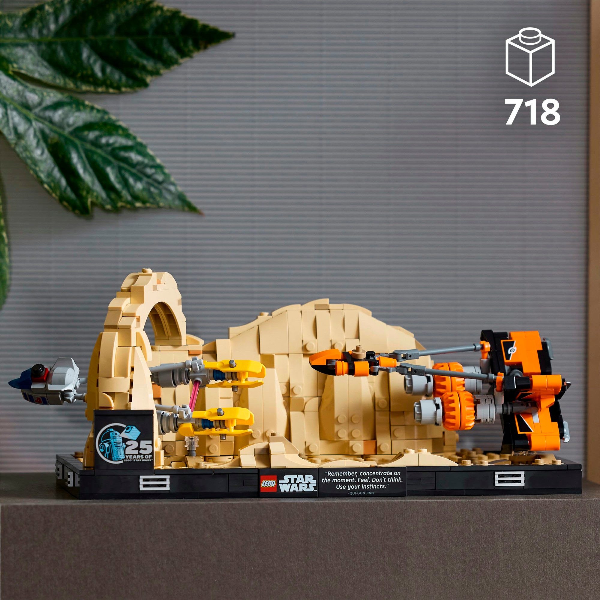 LEGO® Konstruktionsspielsteine »Podrennen in Mos Espa – Diorama (75380), LEGO Star Wars ™«