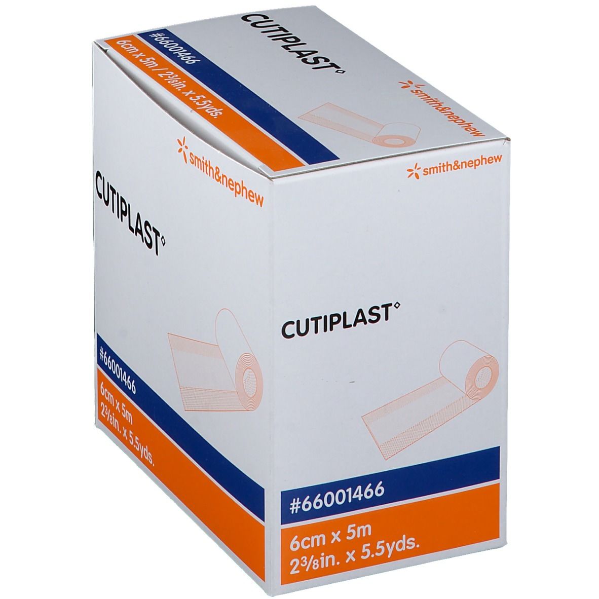 CUTIPLAST® Wundverband 5 m x 6 cm im Spender - unsteril