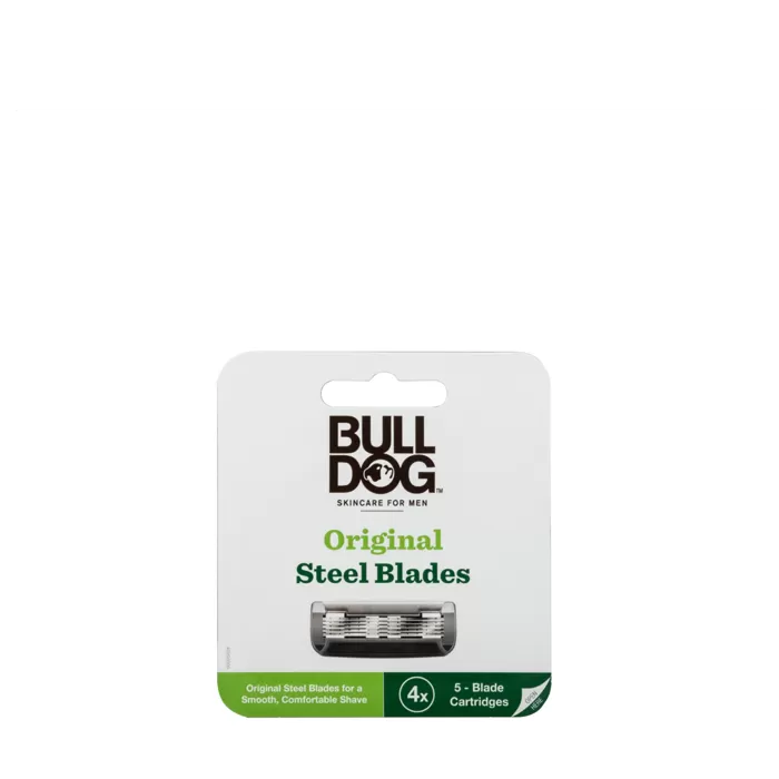 Bulldog Original Steel Blade barberblade - 4 stk.