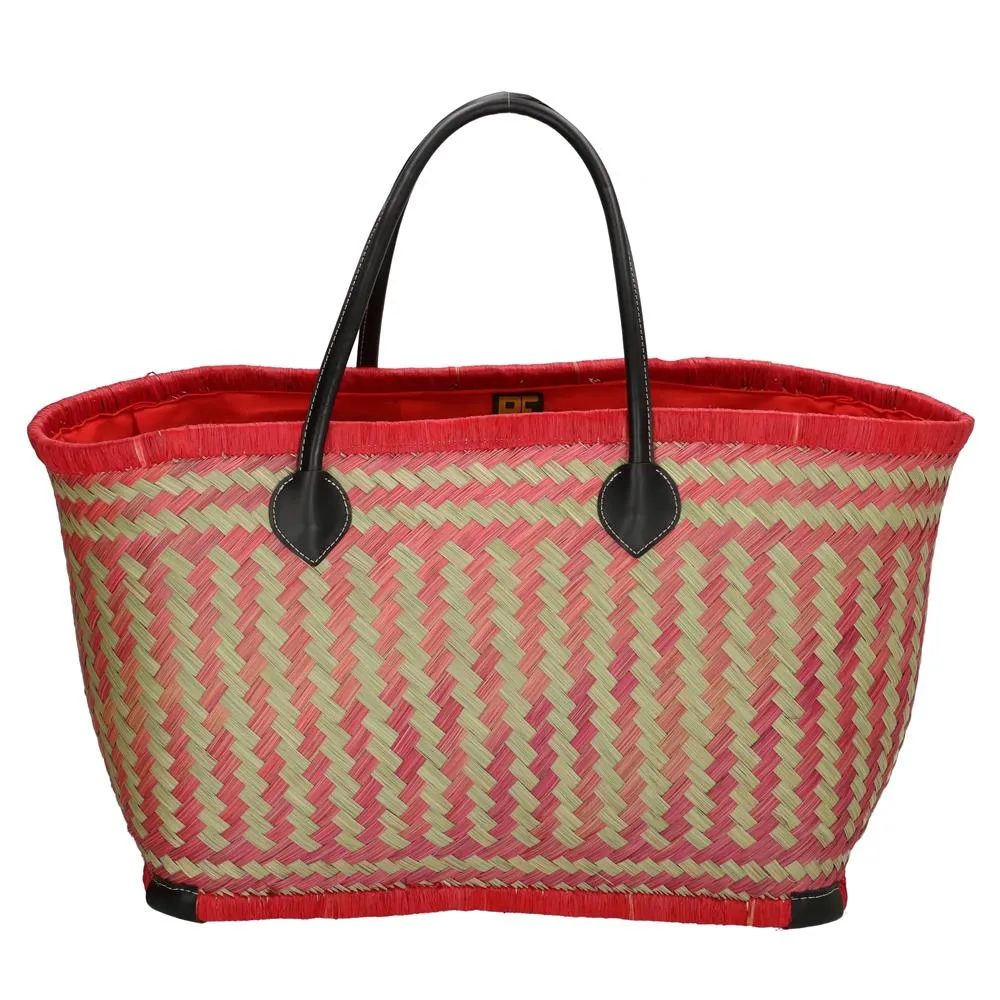 PE-Florence Bozaka Rieten Mand Rood