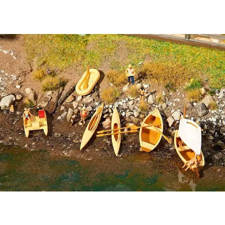 FALLER Boote und Tretboote, Spur H0