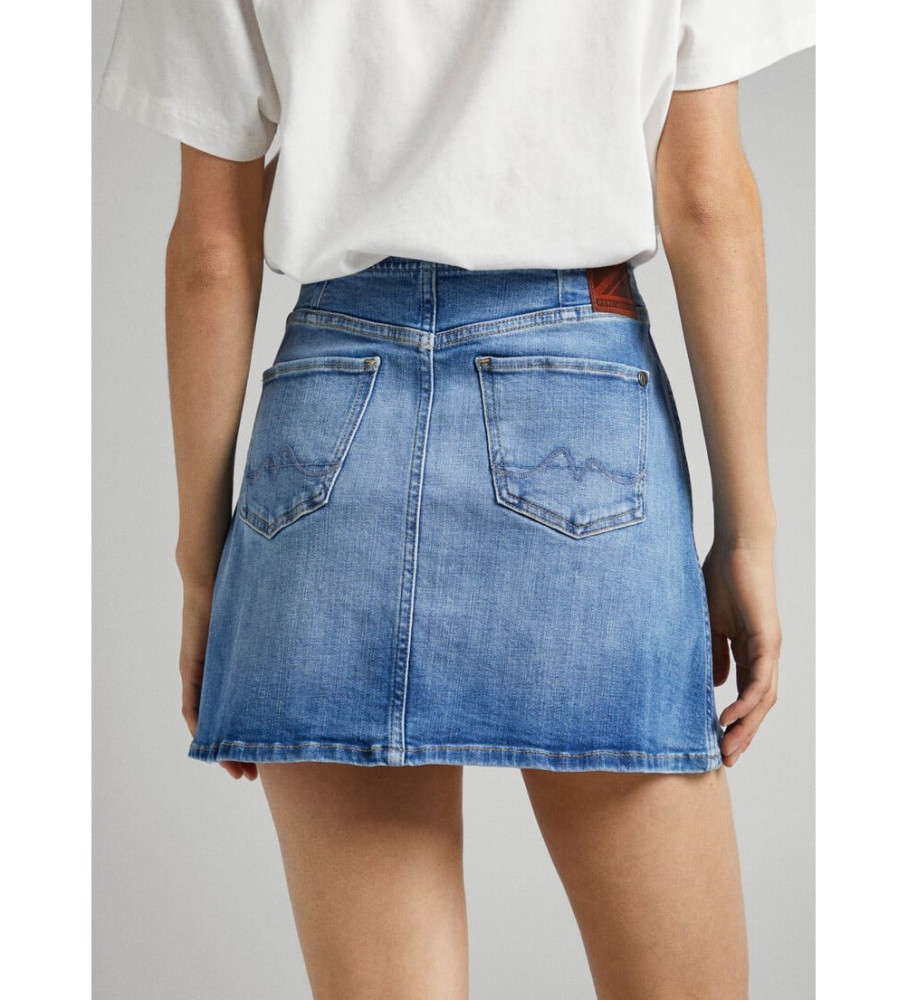 Saia azul Britney da Pepe Jeans