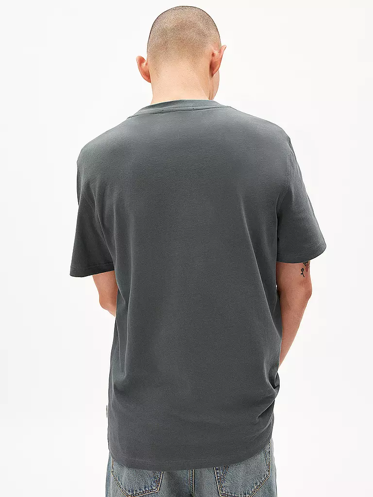 ARMEDANGELS T-Shirt MAARKOS dunkelgrün