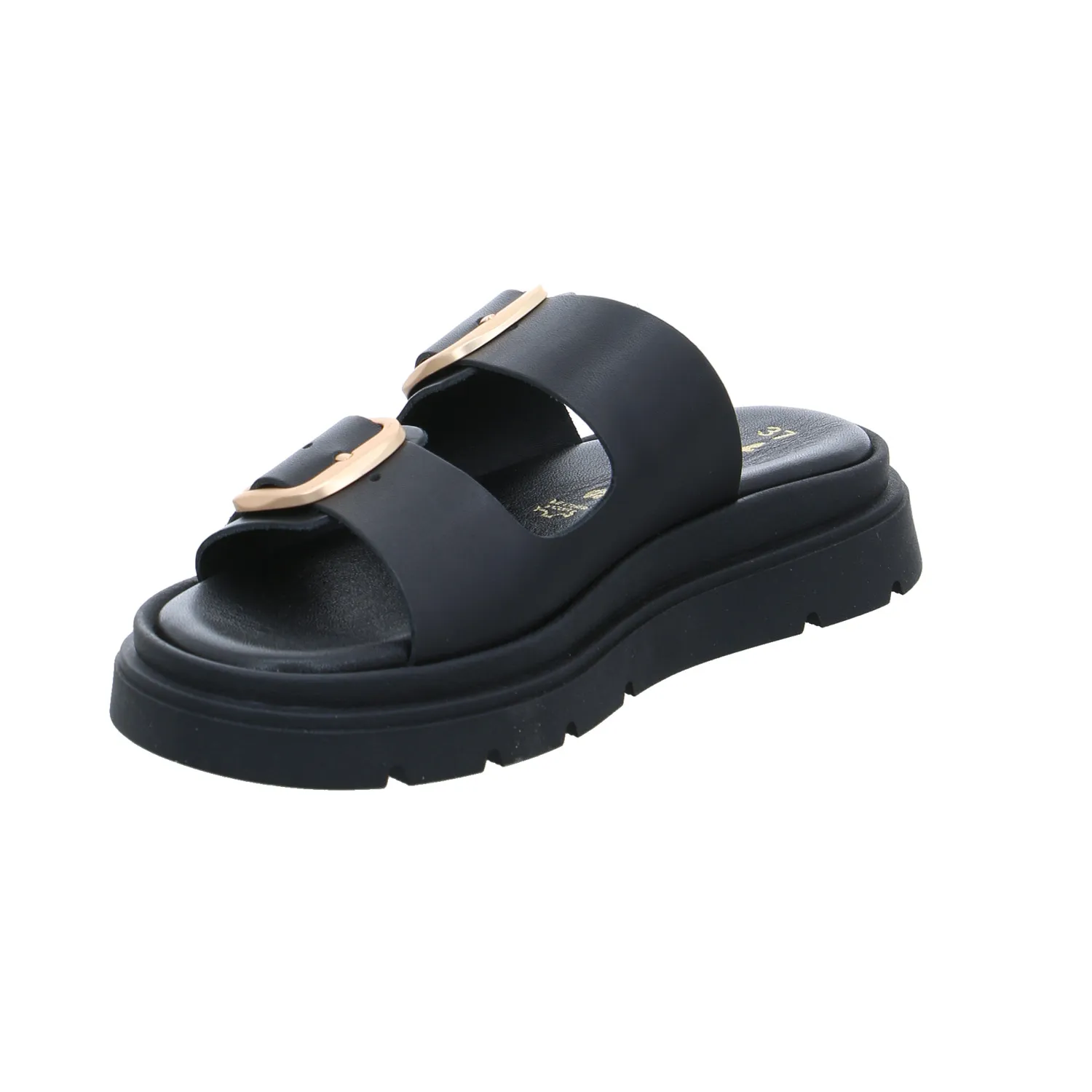 TAMARIS Pantolette Schwarz Leder
