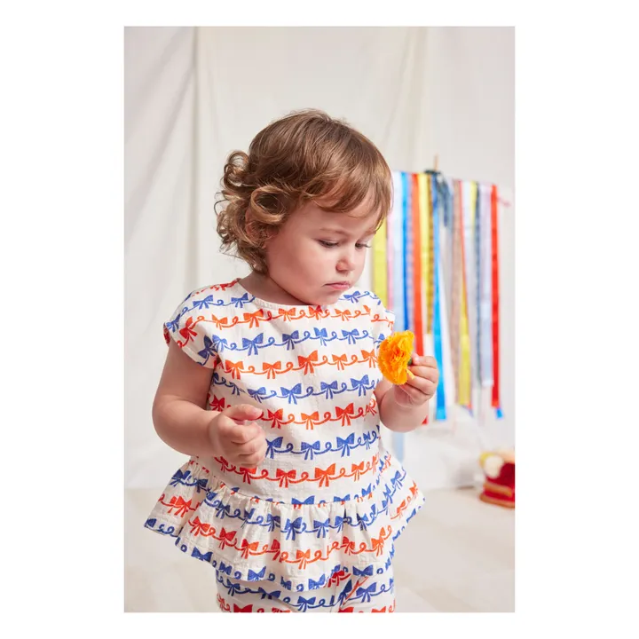Bobo Choses Top Nœuds | Ecru