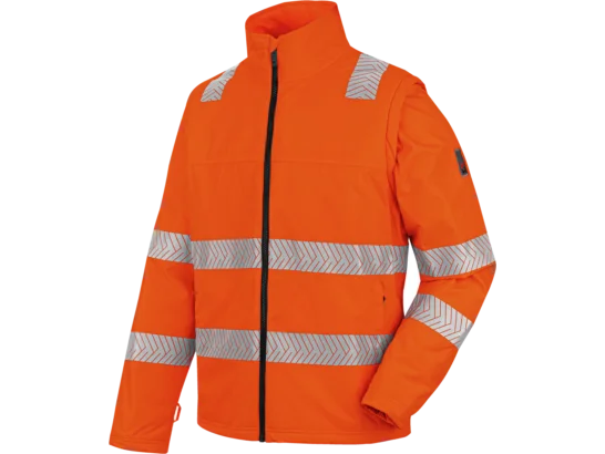 Parka de travail haute-visibilité orange fluo 4 en 1 Würth MODYF