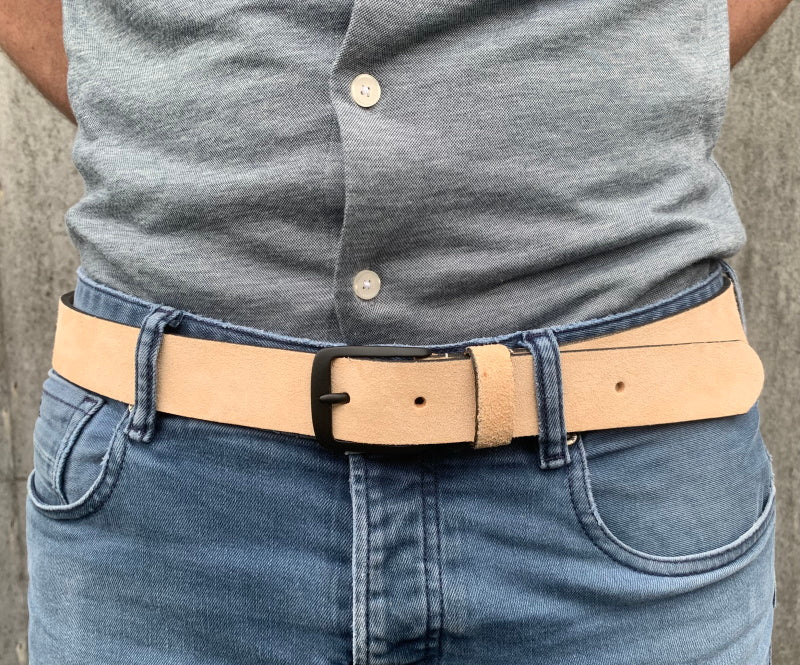 Legend Leren Riem 35-38 Naturel
