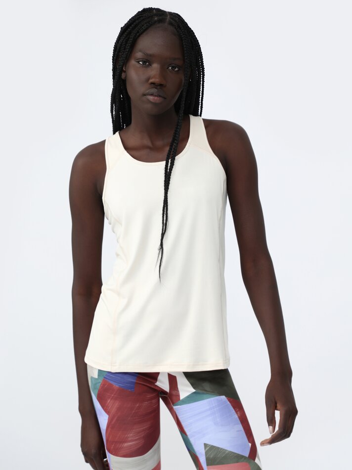 Conjunto com 2 regatas esportivas - Cor: Branco-sujo