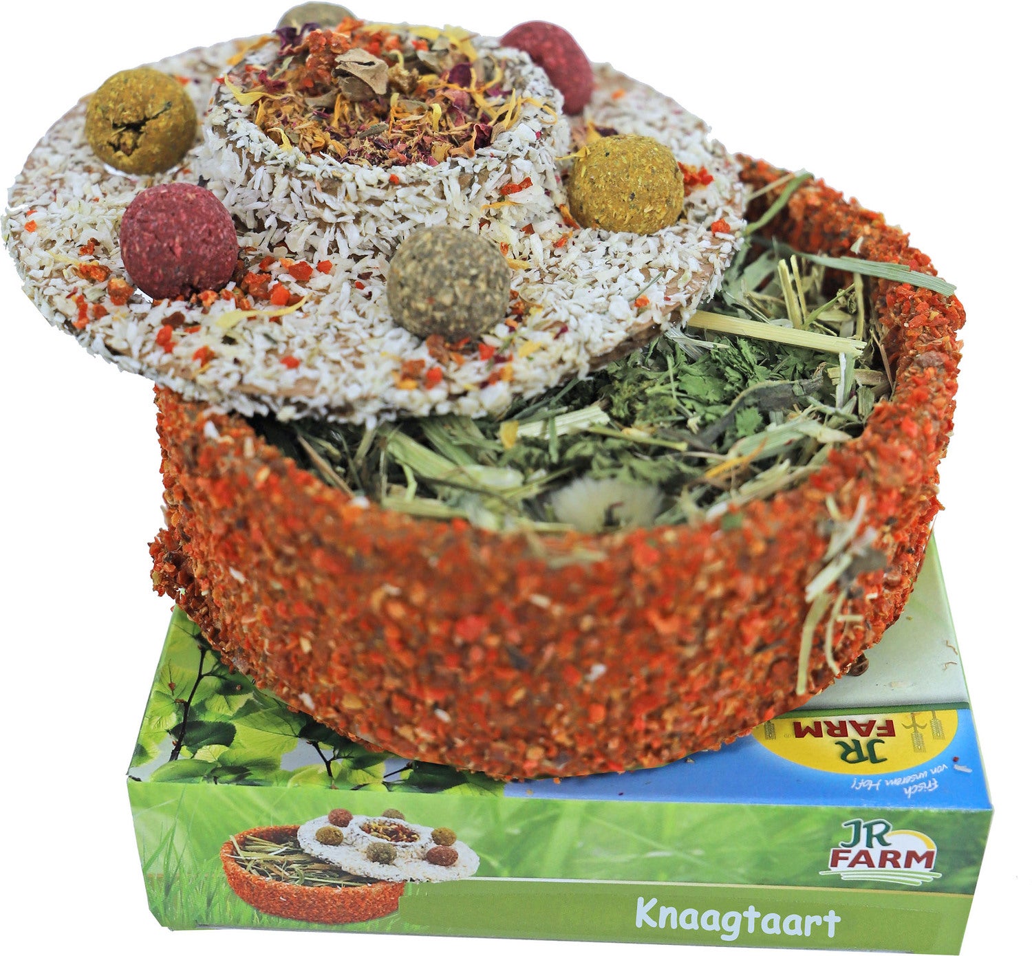 JR Farm knaagdiersnack knaagtaart 200 g D 13 cm