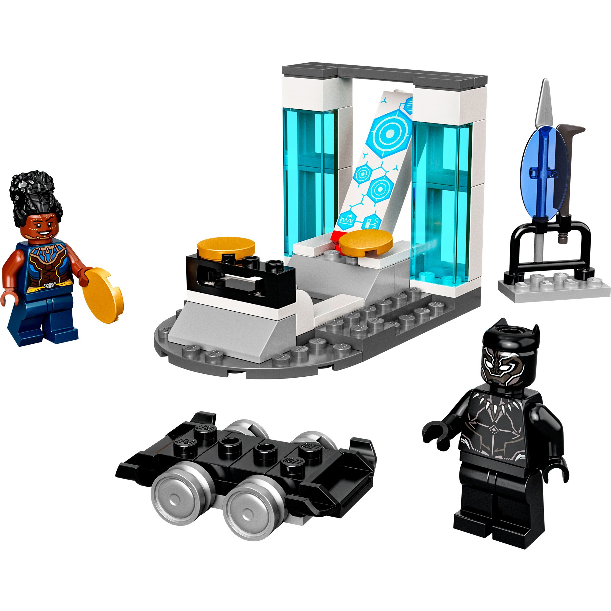 LEGO Konstruktionsspielzeug Marvel Super Heroes Shuris Labor