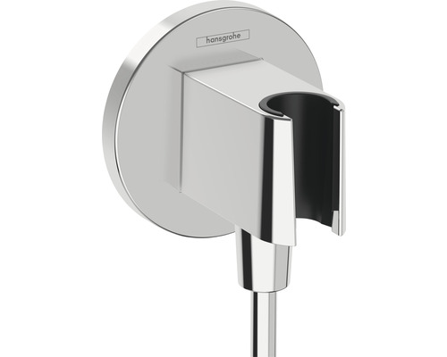 Wandaansluiting met douchehouder hansgrohe FixFit S chroom 26888000