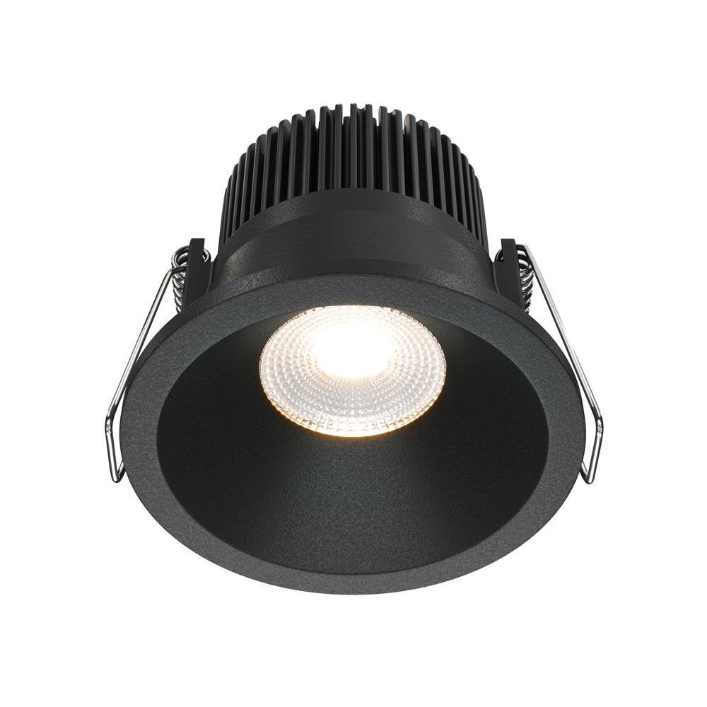 LED inbouw plafondspot Zoom in zwart 6W 420lm IP65 3000K