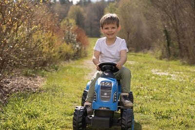 Smoby  Farmer Traktor XL + Tilhenger, Blå