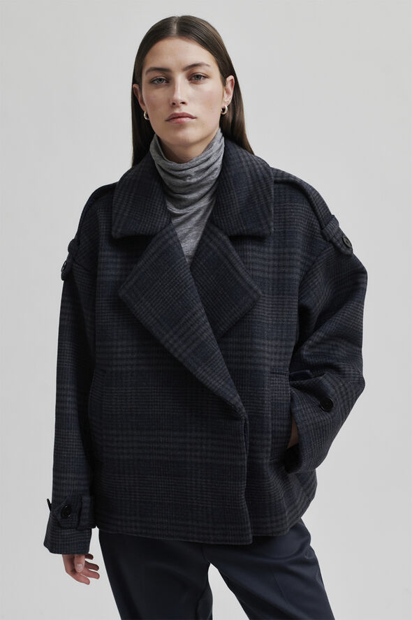 Second Female Belize Wool Jacket Vulcan