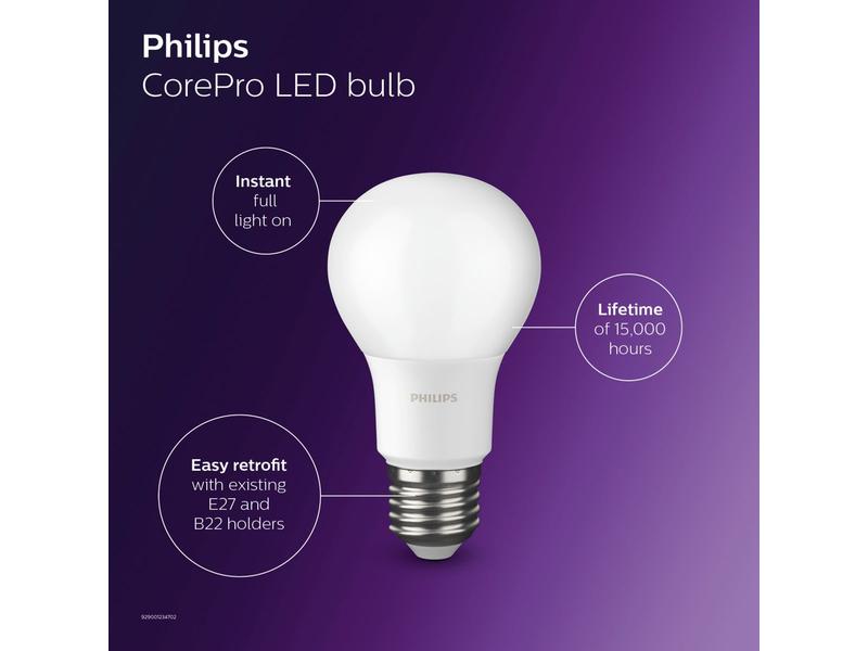 Philips Professional Lampe CorePro LEDbulb ND 13-100W A60 E CorePro LEDbulb Glühlampenform