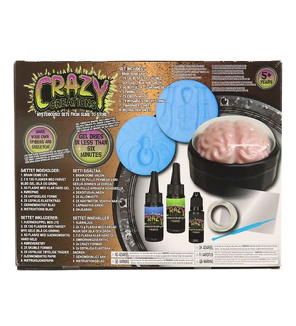 Crazy Creations Gießset m. Gehirn